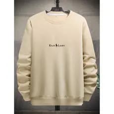 Moleton blusa de frio gola careca redonda Polo flanelada oferta