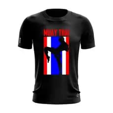 Camiseta Treino Artes Marciais Academia Muay Thai