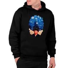 Moletom Noite Estrelada Van Gogh Basica em Algodao