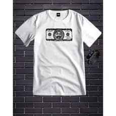 Conjunto Kit Camiseta Algodão DOLLAR RICK 30.1 mais Relogio Digital