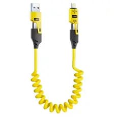 Cabo USB 4Em1 - 65w iPhone Android Tipo C Carregador Rápido