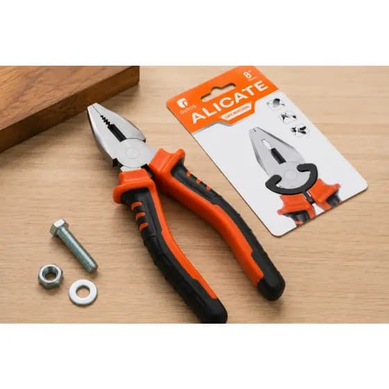 🔧 Alicate Universal 8 Polegadas Profissional | Corte, Aperto e Manutenção Alicate / Cortador de arame