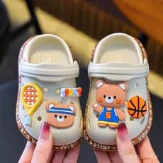 Chinelos de Verão para Meninas com Estampa de Desenho Animado, Antiderrapantes para Uso Interno, Sapatos de Praia e Tama