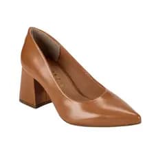 Scarpin Salto Bloco Feminino Bico Fino Qualidade Premium  Luxo Moderno Casual Lançamento