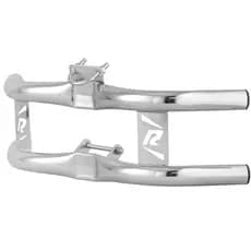 Protetor De Motor Street Moto Yamaha Fazer 150 2013 2014 Mata Cachorro Barra Dupla Cromado