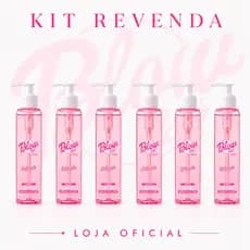 Kit Revenda 6 Sabonete Líquido Morango Karité Blow Girl Atacado Corpo e Banho 200ml