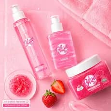 Kit Banho Autocuidado Diário Skincare Sabonete Esfoliante e Hidratante Blow Girl
