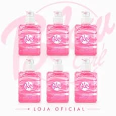 Kit 6 Hidratantes Corporal Bifásico Gel e Creme Morango Blow Girl Atacado Revenda