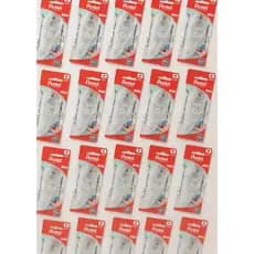 Kit 20 Refis Corretivo Pentel Papel Sulfite e Caderno