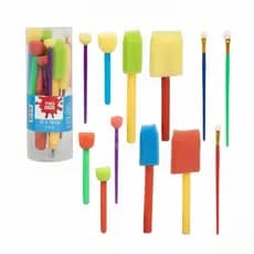 Kit Aplicadores Espuma Pintura Dinamicas Grupo Eventos Corporativos Treinamentos Oficinas 12 Itens