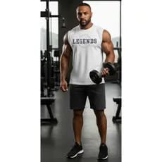 Regata Masculina Academia Machão Treino Fitness Esportiva Confortável