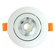Spot Led 5w Embutir Redondo 3000k Branco quente