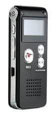 gravador multifuncional digital recarregável 8gb 650hr mp3
