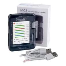 Toolkit Mc8 Sc100 Verificar Bateria 32Bit 1-6S Saída Dupla