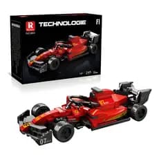 Miniatura Formula 1 Racing Carrinho De Montar 245Pçs Technol