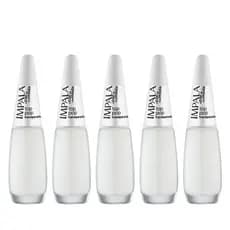Kit 5 Esmalte Top Pop Manicure Francesinha Impala