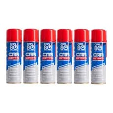6 Unidades Limpa Contato Elétrico Eletrônico Spray Uso Geral Car80 300ml