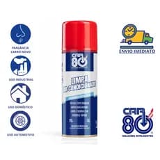 Limpa Ar Condicionado Higienizador 220ml Spray Carro Novo Car80