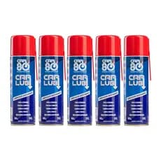 Kit 5 Desengripante Antiferrugem Lubrificante Multiuso Carlub 300ml Car80