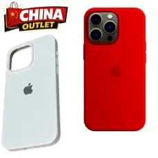 Capinha Case Silicone Aveludada Para iPhone 15 ProMax kit c/2un