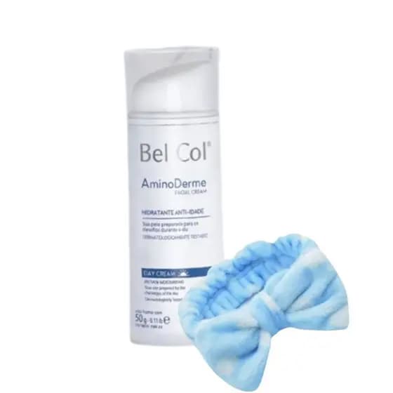 Creme Anti-Idade Aminoderme Day Cream 50g Rejuvenescimento Bel Col