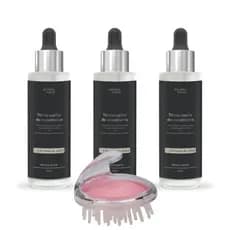 Kit 3 Tônicos Crescimento Barba Antiqueda Capilar Extratos Da Terra