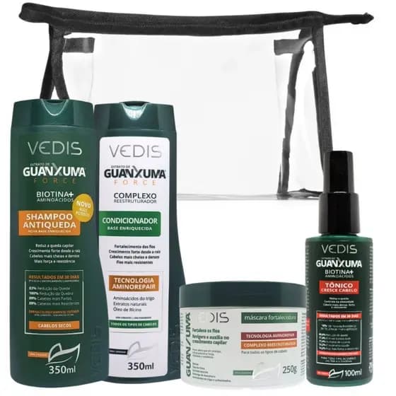 Kit Guanxuma Terapia Capilar Completo - Vedis