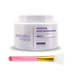 Máscara Clareadora Facial Corporal Bioiluminadora 180g Extratos Da Terra