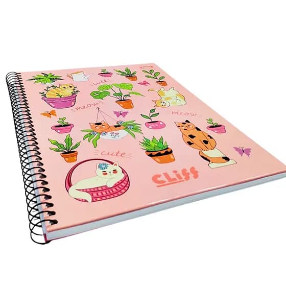 Caderno Universitário Foroni Cliff 1 Matéria 80Fls Capa Dura