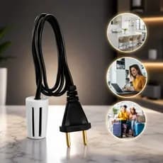 Aquecedor de Imersão Elétrico Rabo Quente Portátil 127V OU 220V Ferve Água Rápido 500ml para Viagem Casa Escritório