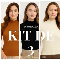 Blusa Feminina cacharel com Gola Alta – Manga Curta e Tecido Ana Ruga – P ao GG