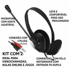 Fone De Ouvido Gamer Headset Microfone Gm-007 3d PC/PS3/PS4/PS5/Xbox/Celular