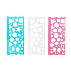 Regua Geometrica 20cm Plastica Brw