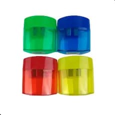 Apontador com Deposito Furo Duplo Onda