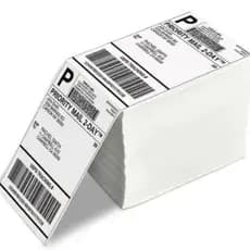 Etiqueta 10x15 100x150 Térmica Adesiva resma com e sem Ribbon Para ECommerce (350 etq/rolo)