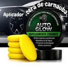 cera de carnauba automotiva +aplicador premium Polimento Queimado Riscos Proteção Contra Sol Chuva