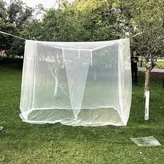 Mosquiteiro De Teto  Para Cama De Solteiro E Beliche