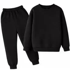 CONJUNTO INFANTIL MOLETOM FLANELADO UNISSEX LISO QUENTINHO GURI GURIA