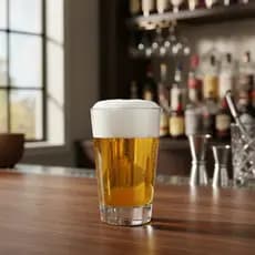 Kit 6 Copos Caldereta Para Cerveja Bar Chopp 300ml  Vidro  Transparente