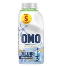 OMO LIQUIDO CONCENTRADO PURO CUIDADO 500ML PARA DILUIR FAZ 3LITROS