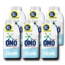OMO LIQUIDO CONCENTRADO PURO CUIDADO 6 UNIDADES 500ML PARA DILUIR