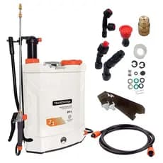 Pulverizador Costal à Bateria e Manual TRAMONTINA 78622206 20 Litros com 5 Bicos e Carregador Bivolt