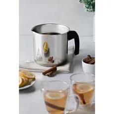 Fervedor Tramontina Allegra em Aço inox com Fundo Triplo e Cabo de Baquelite 14 cm 2 L