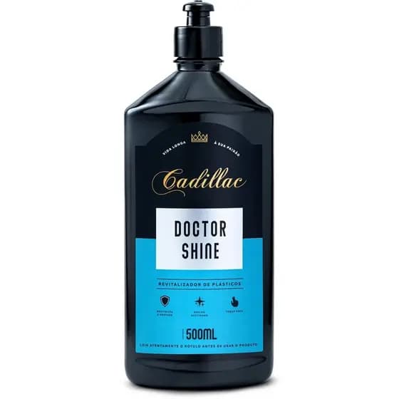 Revitalizador de Plastico Automotivo Interno Externo Doctor Shine Cadillac 500ml