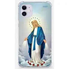 Capa Celular Personalizada Nossa senhora das Graças Santa Maria, Alta Qualidade.
