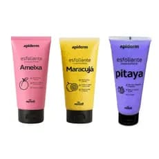 Kit com 3 Esfoliantes Corporal e Facial 180g Apinil