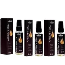 Kit 3 Óleo Reparador De Pontas Argan Oil - Apinil