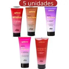 LOÇÃO HIDRATANTE CORPORAL APIDERM APINIL KIT 5 UNIDADES