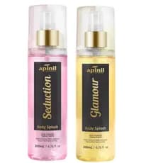 Body Splash Iluminado Corporal Colônia Apinil 200 ml