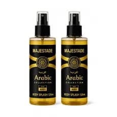 Body Splash Masculino Arabe Amadeirado Cheiroso Forte Uso Diário